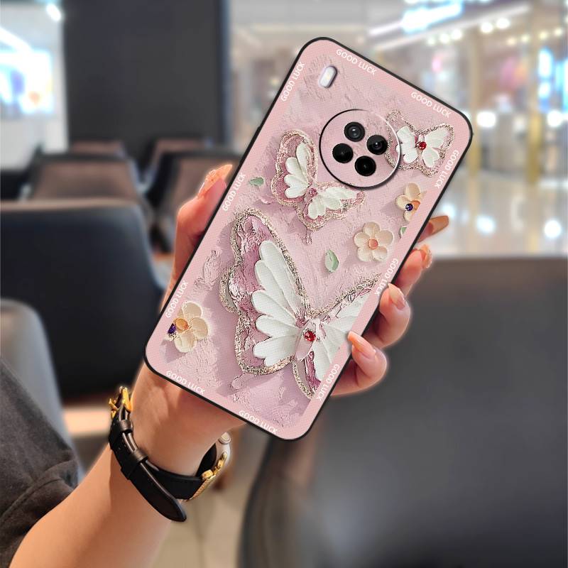 Silicone TPU Phone Case For Huawei Y9a Anti-knock Full wrap Cute Soft case Durable Back Cover Cartoon Anti-dust Graffiti. 