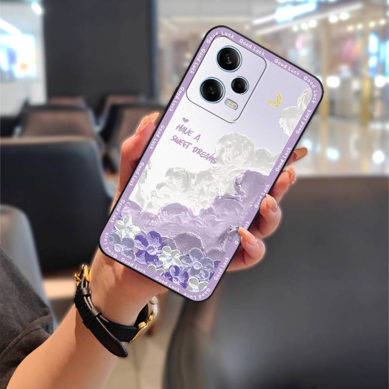 Soft%20case%20Fashion%20Design%20Phone%20Case%20For%20Redmi%20Note12%20Pro%205G%20Oil%20Painting%20Cartoon%20Back%20Cover%20flower%20Graffiti%20Shockproof%20-%20Image%209