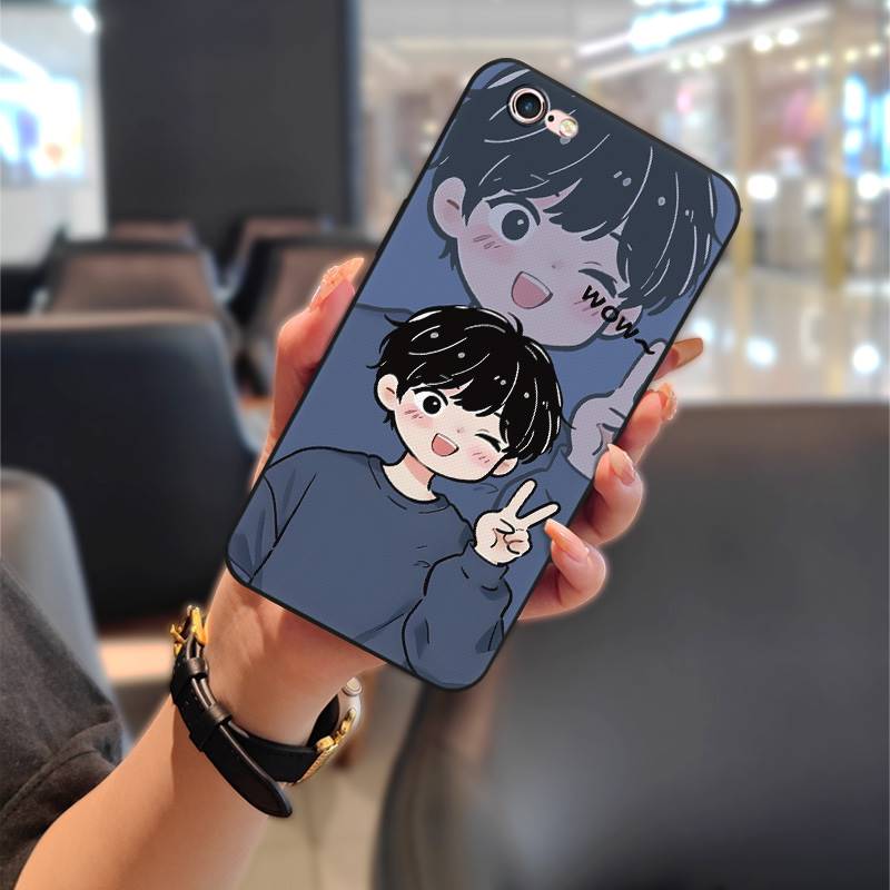 TPU%20Back%20Cover%20Phone%20Case%20For%20iphone%206/6S/ip6/ip6S%20Dirt-resistant%20Graffiti%20Silicone%20Couple%20Soft%20case%20Protective%20Durable%20-%20Image%209