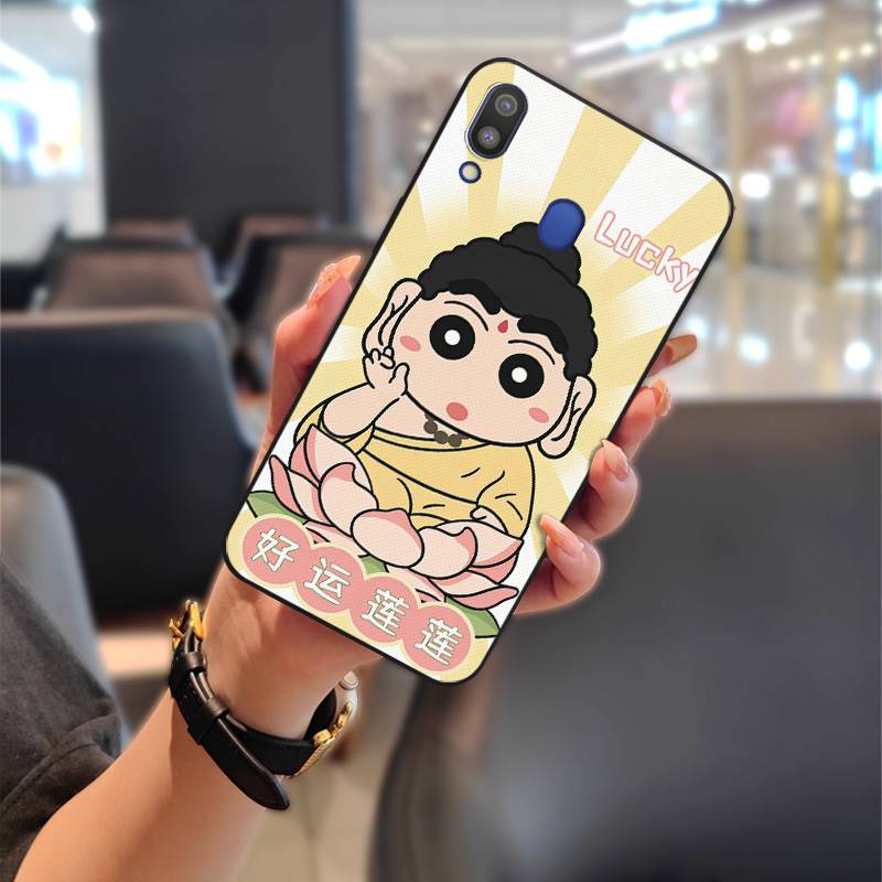 Soft%20case%20Cute%20Phone%20Case%20For%20Samsung%20Galaxy%20M20/SM-M205FD%20Durable%20Graffiti%20Silicone%20Cartoon%20Anti-dust%20Back%20Cover%20TPU%20-%20Image%209