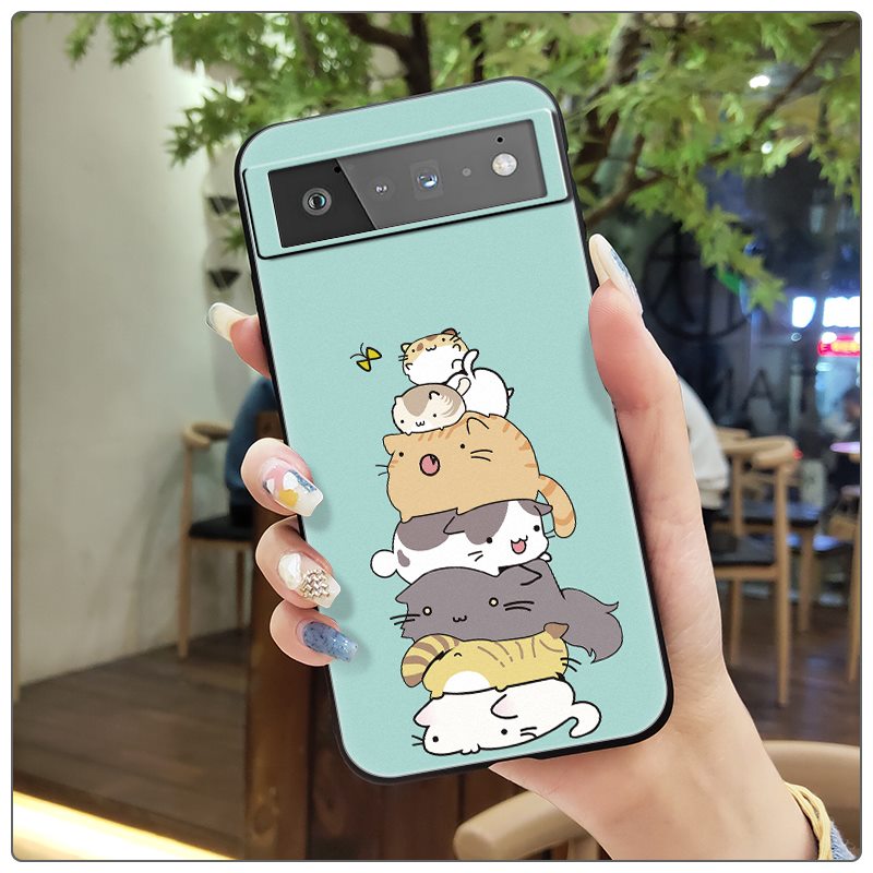 Anti-dust Shockproof Phone Case For Google Pixel 6 Full wrap Waterproof Cover Soft case Anti-knock Back Cover protective. 