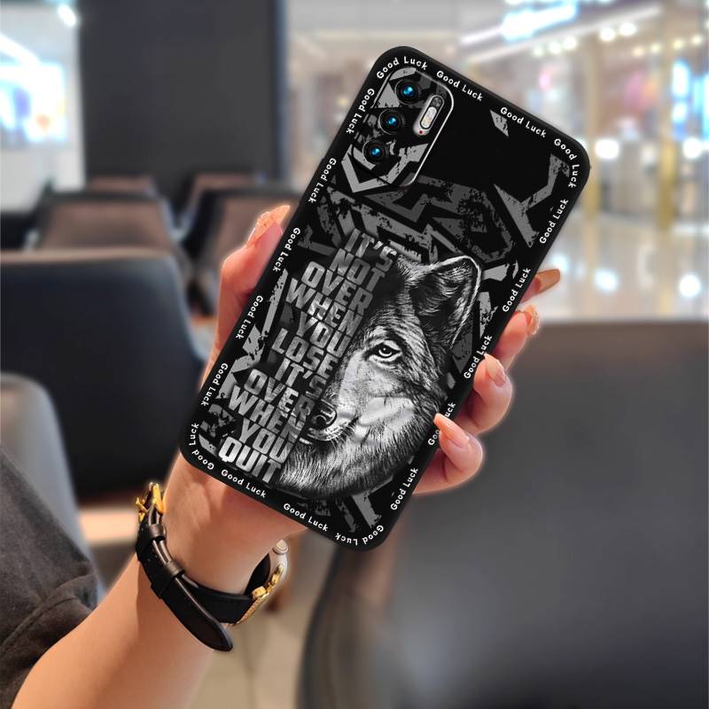 Phone Pouch Cartoon Phone Case For Xiaomi Poco M3 Pro Durable TPU Fashion Design Full wrap Dirt-resistant Silicone Cover. 