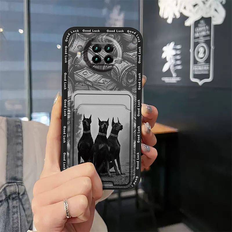 Waterproof Fashion Design Phone Case For Xiaomi 10T Lite/Redmi Note9 PRO 5G/10i protective Card slot Silicone Durable. 