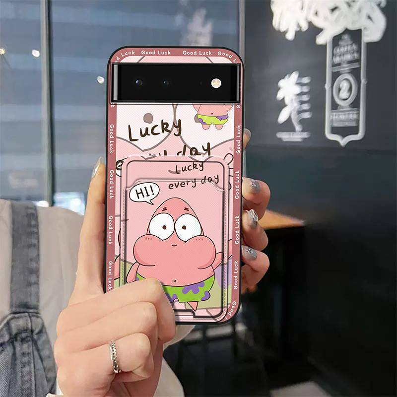 Shockproof%20Card%20sleeve%20Phone%20Case%20For%20Google%20Pixel7%20Dirt-resistant%20Card%20slot%20Graffiti%20Card%20bag%20Durable%20Soft%20case%20Cartoon%20-%20Image%209