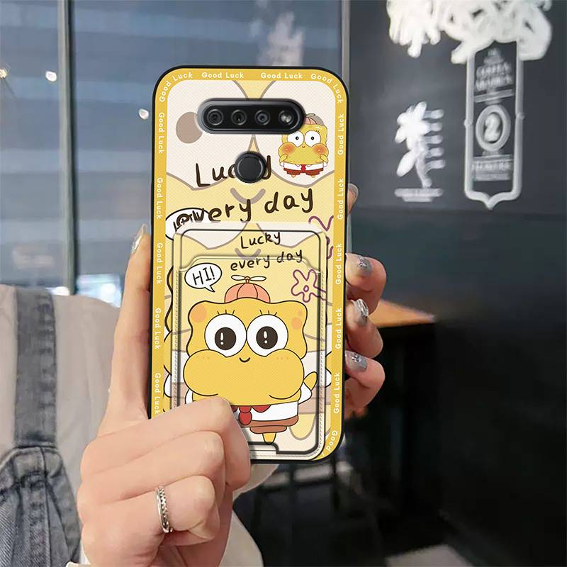 Dirt-resistant%20Graffiti%20Phone%20Case%20For%20LG%20K51/Reflect/L555DL%20Card%20sleeve%20Cover%20TPU%20Anti-dust%20Cute%20Card%20bag%20Waterproof%20-%20Image%209