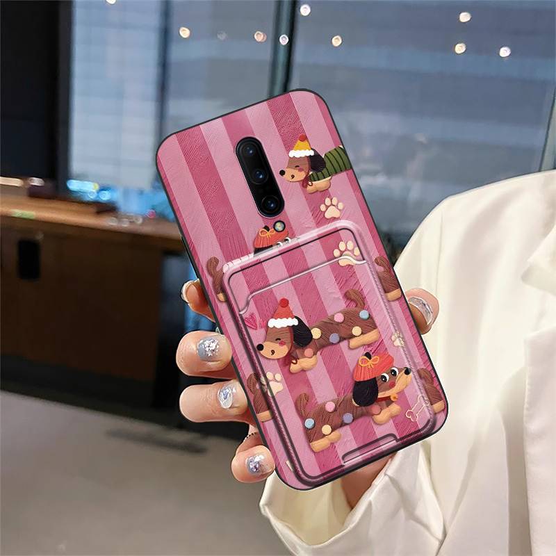 Cartoon%20Card%20slot%20Phone%20Case%20For%20OnePlus%207%20Pro/1+7%20Pro%20Shockproof%20Cover%20Card%20sleeve%20Full%20wrap%20Cute%20Soft%20case%20Durable%20TPU%20-%20Image%209