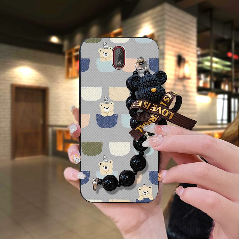 protective%20case%20Bear%20bracelet%20Phone%20Case%20For%20Nokia%20C1%20phone%20case%20Back%20Cover%20Waterproof%20Anti-knock%20Dirt-resistant%20cute%20-%20Image%209