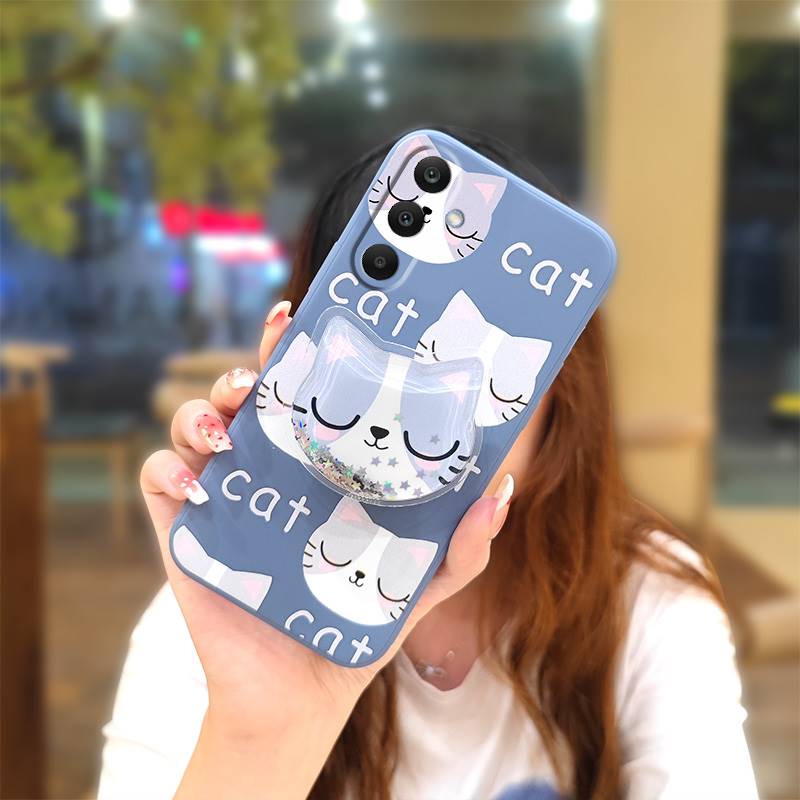 colorful%20TPU%20Phone%20Case%20For%20Samsung%20Galaxy%20A16%205G/SM-166P/E%20Silicone%20Kickstand%20Durable%20Waterproof%20Anti-knock%20Simplicity%20-%20Image%209