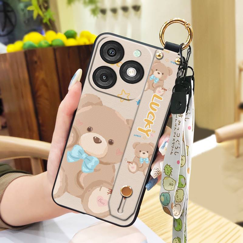 Anti-dust%20Cartoon%20Phone%20Case%20For%20Itel%20A50/A667L%20Durable%20Shockproof%20Silicone%20Back%20Cover%20Wrist%20Strap%20Cute%20Fashion%20Design%20-%20Image%209