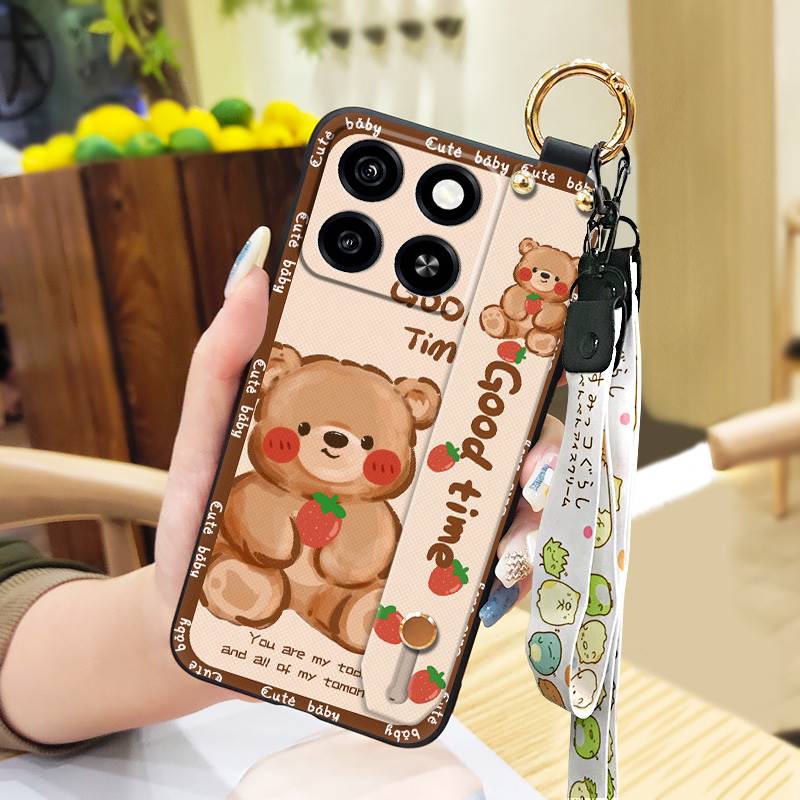 Wrist%20Strap%20Wristband%20Phone%20Case%20For%20ZTE%20Blade%20A35/A55%20Silicone%20ring%20Dirt-resistant%20protective%20Back%20Cover%20Kickstand%20Cute%20-%20Image%209