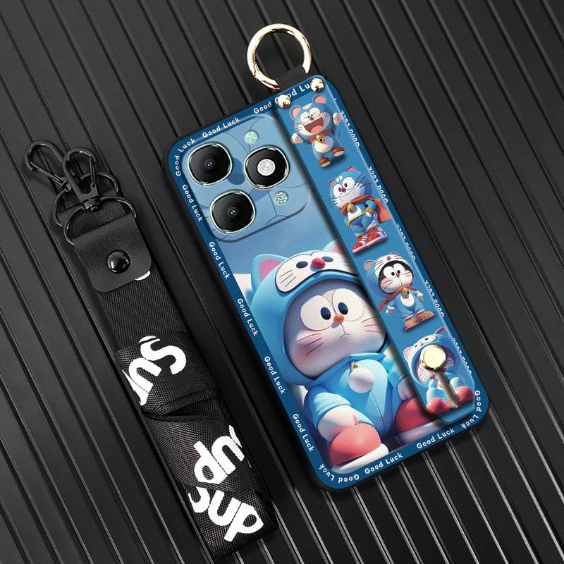 Phone%20Holder%20Wristband%20Phone%20Case%20For%20itel%20A90%20Shockproof%20Lanyard%20Silicone%20Kickstand%20Cute%20Ring%20Protective%20Dirt-resistant%20-%20Image%209