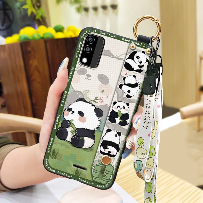 Waterproof%20Back%20Cover%20Phone%20Case%20For%20BLU%20C5%20Max%202022%20Kickstand%20protective%20panda%20Cute%20Phone%20Holder%20Wristband%20Anti-dust%20-%20Image%209
