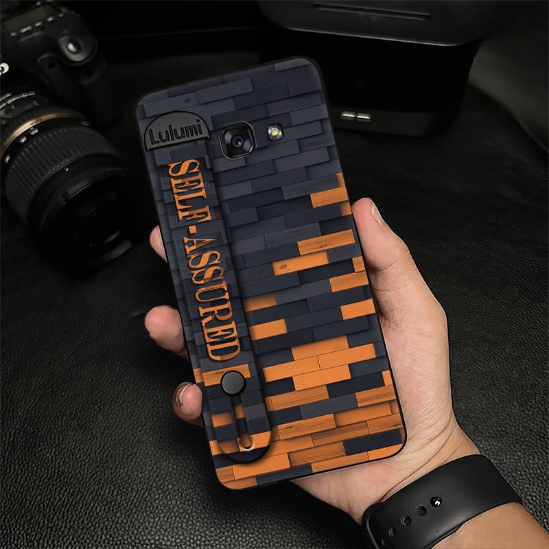 personality Durable Phone Case For Samsung Galaxy A3 2017/A320 simple Fashion Design Back Cover Wrist Strap protective. 
