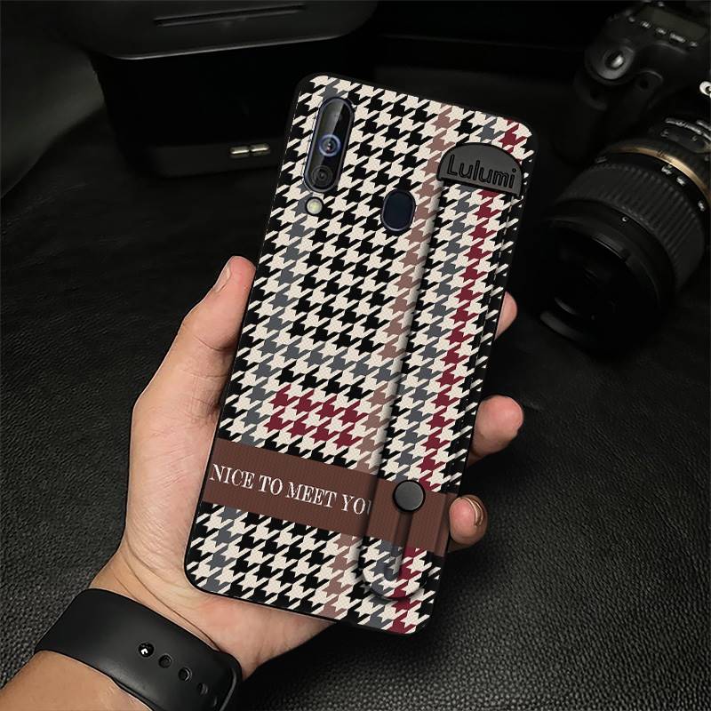 Durable%20Wrist%20Strap%20Phone%20Case%20For%20Samsung%20Galaxy%20A60/M40%20Kickstand%20Nature%20Anti-dust%20Simple%20Personality%20Fashion%20Design%20-%20Image%209