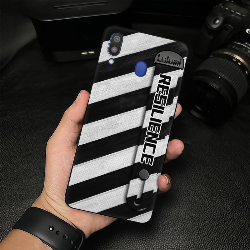 Wrist%20Strap%20Waterproof%20Phone%20Case%20For%20Samsung%20Galaxy%20M20/SM-M205FD%20Simple%20Kickstand%20Phone%20Holder%20Commerce%20Dirt-resistant%20-%20Image%209