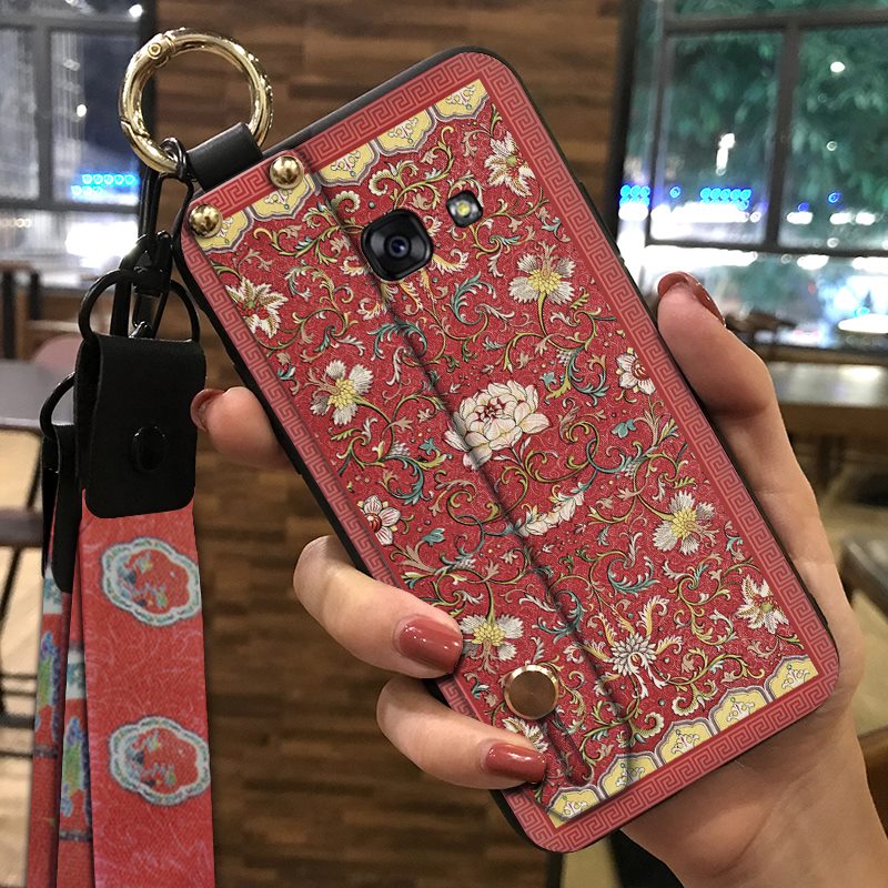 Chinese%C2%A0style%20protective%20Phone%20Case%20For%20Samsung%20Galaxy%20A520/A5%202017%20Dirt-resistant%20Back%20Cover%20Kickstand%20ring%20Lanyard%20-%20Image%209