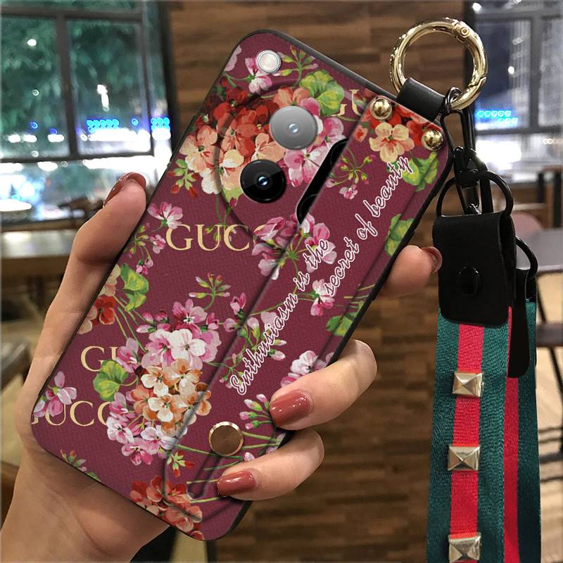 Back Cover Fashion Design Phone Case For infinix Zero40 4G/5G Phone Holder protective Wrist Strap classical Waterproof. 